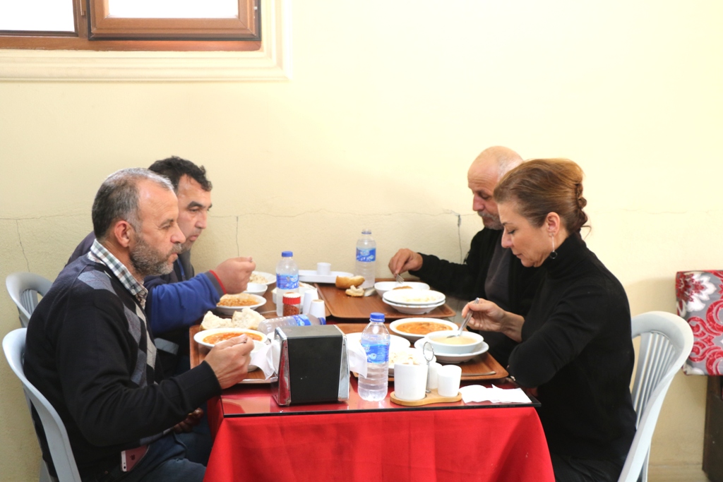 Safranbolu Belediye Başkanı Elif Köse, Fen İşleri Müdürlüğü personeli ile