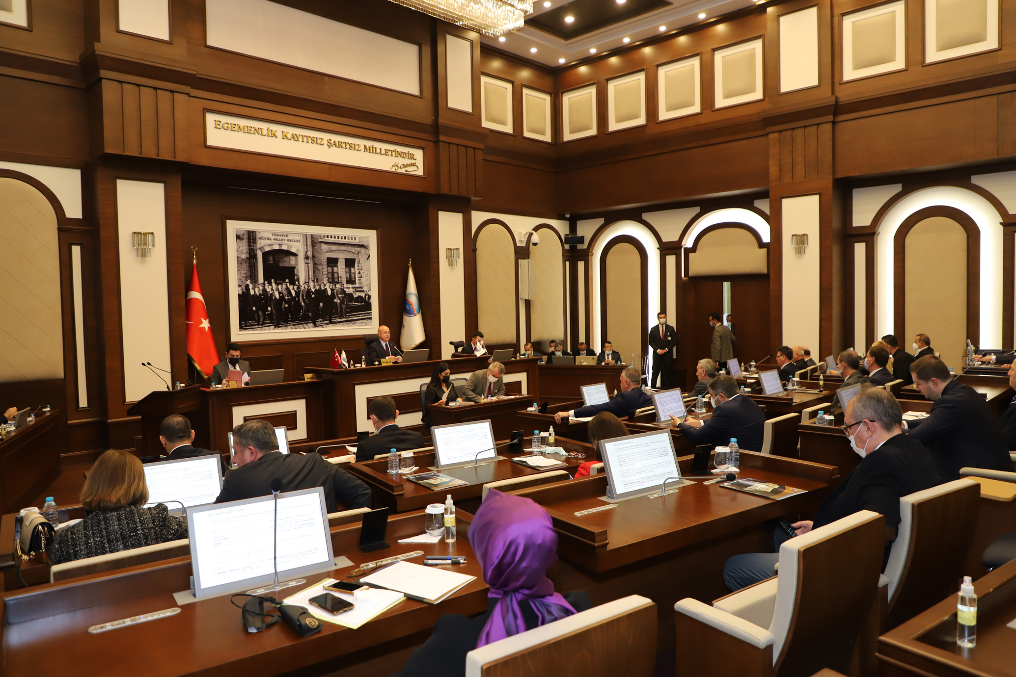 Büyükçekmece Belediye Meclisi’nin Aralık ayı birinci oturumu Belediye Başkanı Dr.