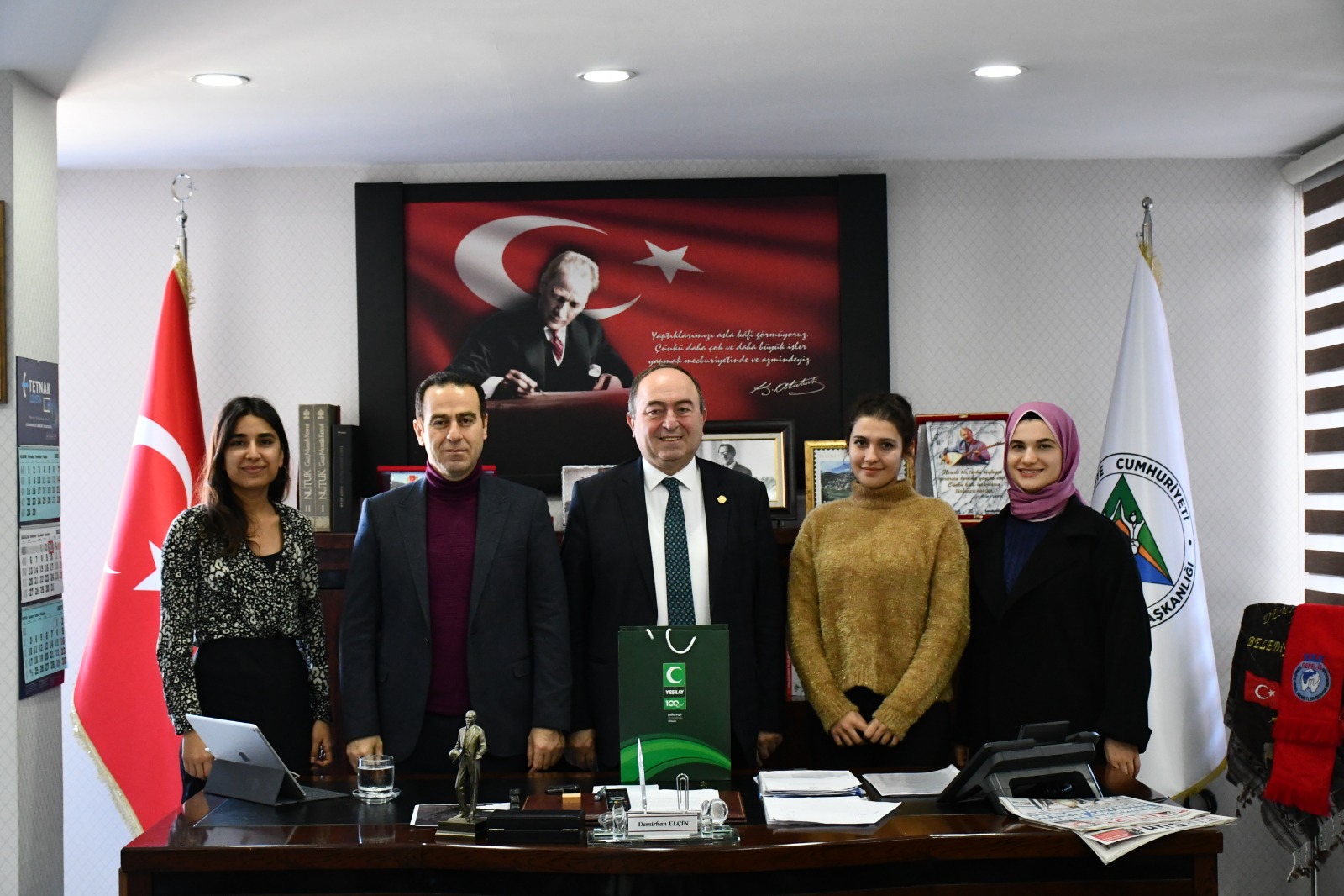 YEŞİLAY Artvin Şube Başkanı Tuncer Başer ile birlikte Yeşilay danışmanlık