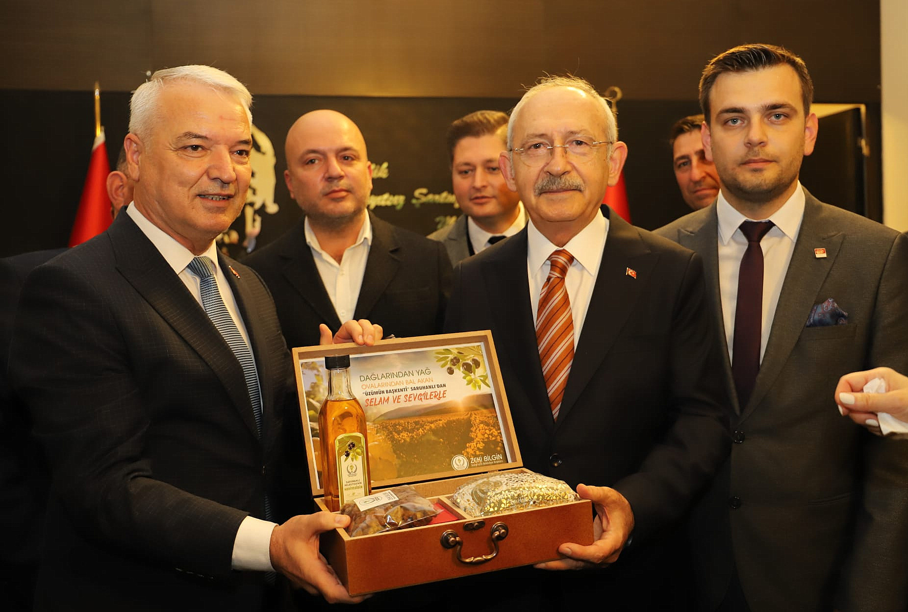 Saruhanlı Belediye Başkanı Zeki Bilgin, çeşitli temaslarda bulunmak amacıyla gittiği