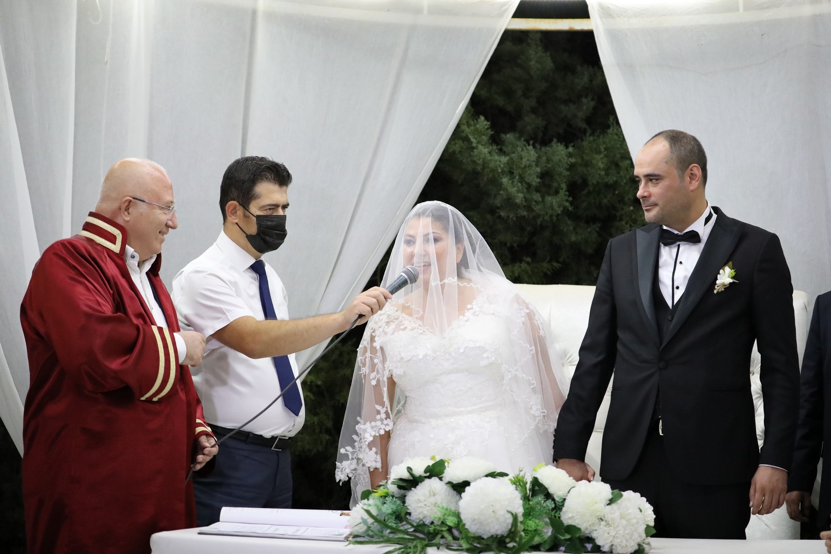 Menteşe Belediyesi Nikâh Memurluğu tarafından 2021 yılında 695 çiftin nikâh