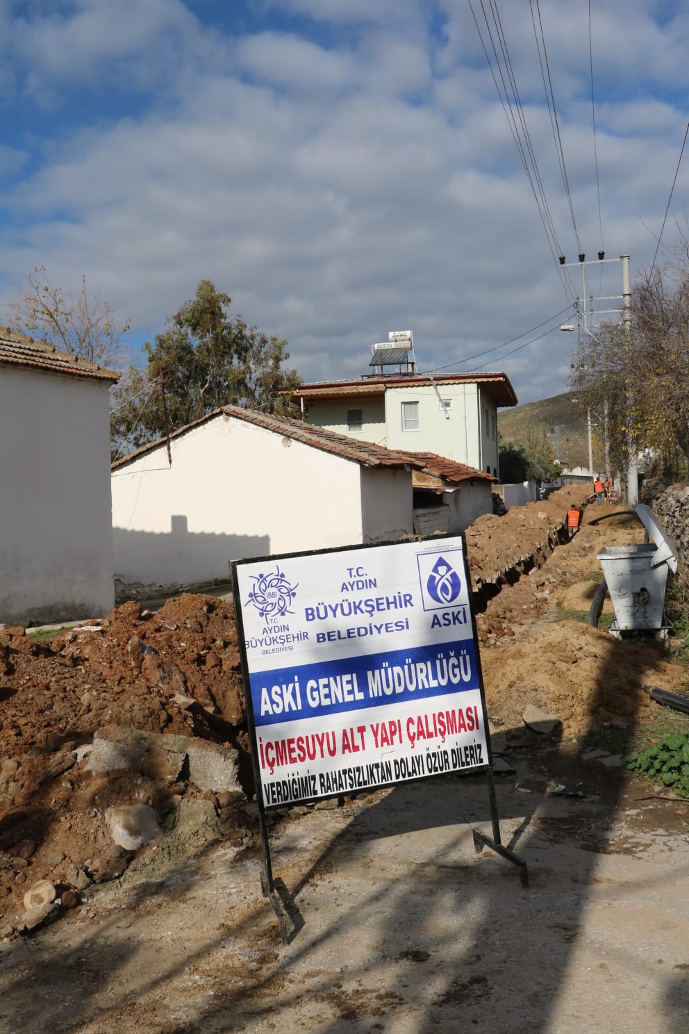 Kentin her noktasında modern ve sağlıklı altyapı hatları oluşturmak için