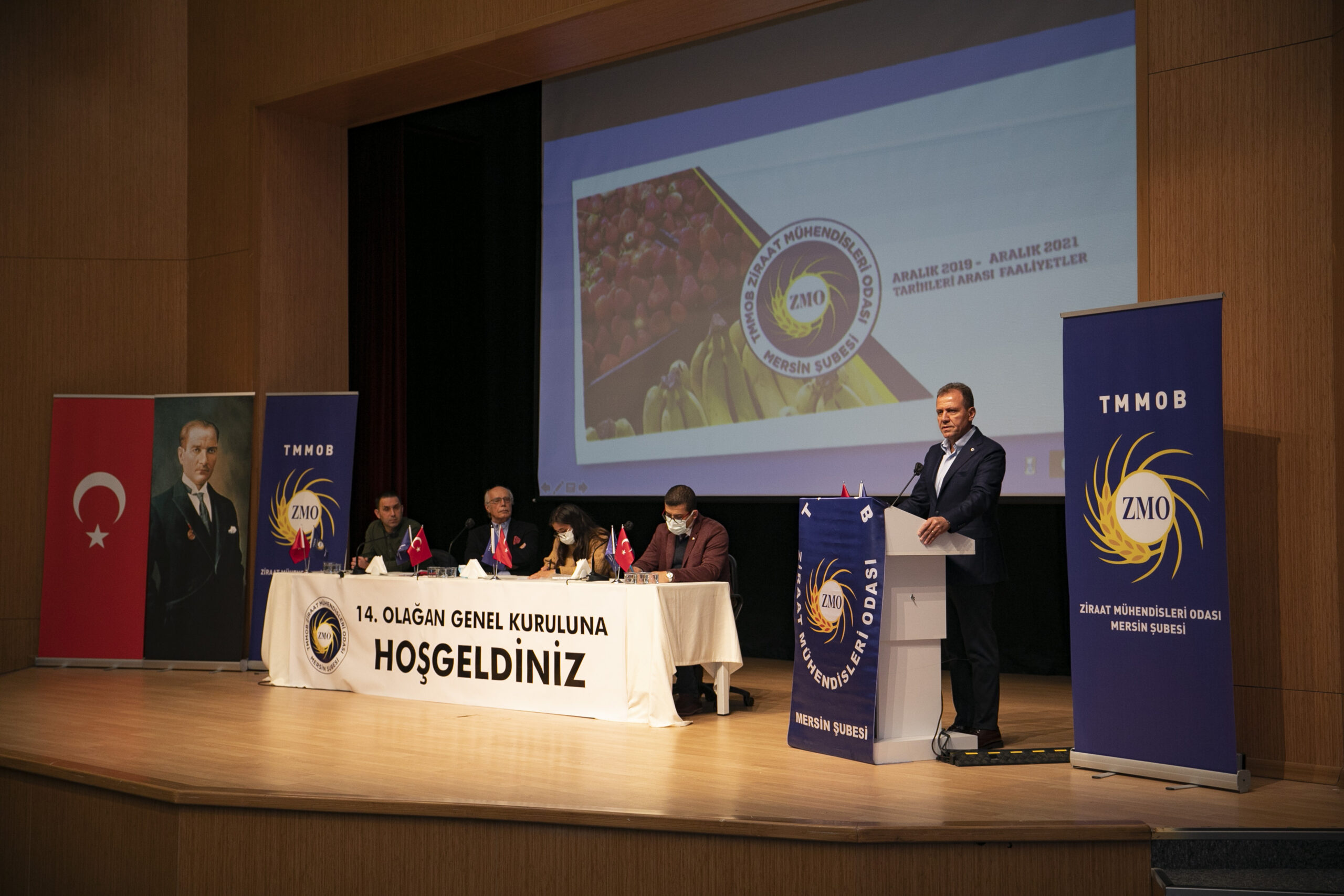 BAŞKAN SEÇER: “TARIM SEKTÖRÜ DESTEKLENMEK ZORUNDA” Başkan Seçer, TMMOB Ziraat