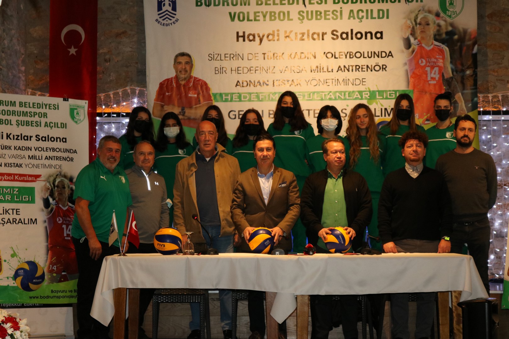 Bodrum Belediyesi’nin katkıları ile Bodrumspor Kadın Voleybol Takımı kuruldu. Belediye