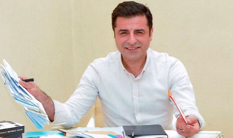AKP’li Cumhurbaşkanı Erdoğan’ın, tutuklu eski HDP Eş Başkanı Demirtaş’ı hedef