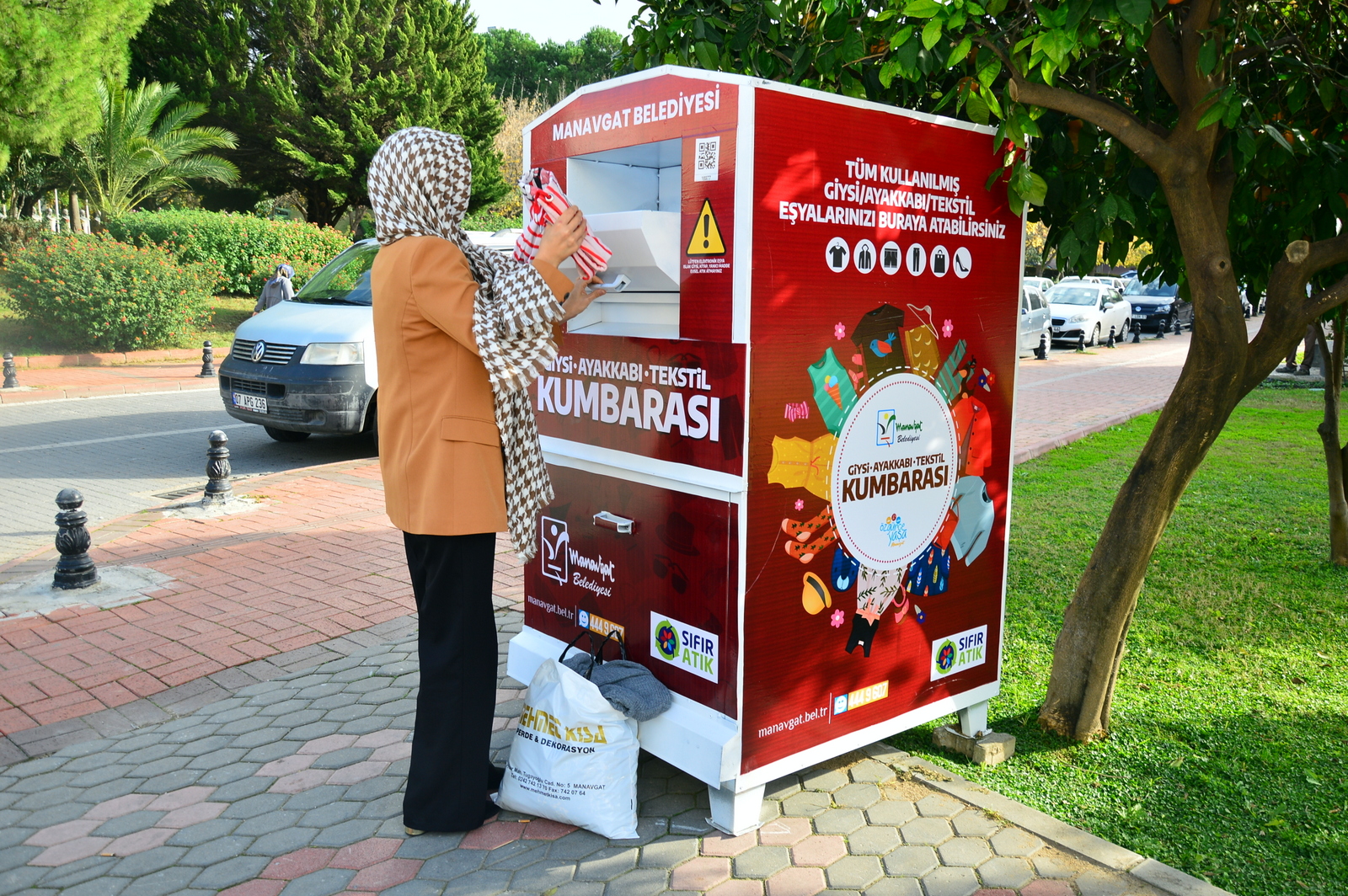 Manavgat Belediyesi “Sıfır Atık Yönetim Sistemi” çalışmaları kapsamında kentte büyük