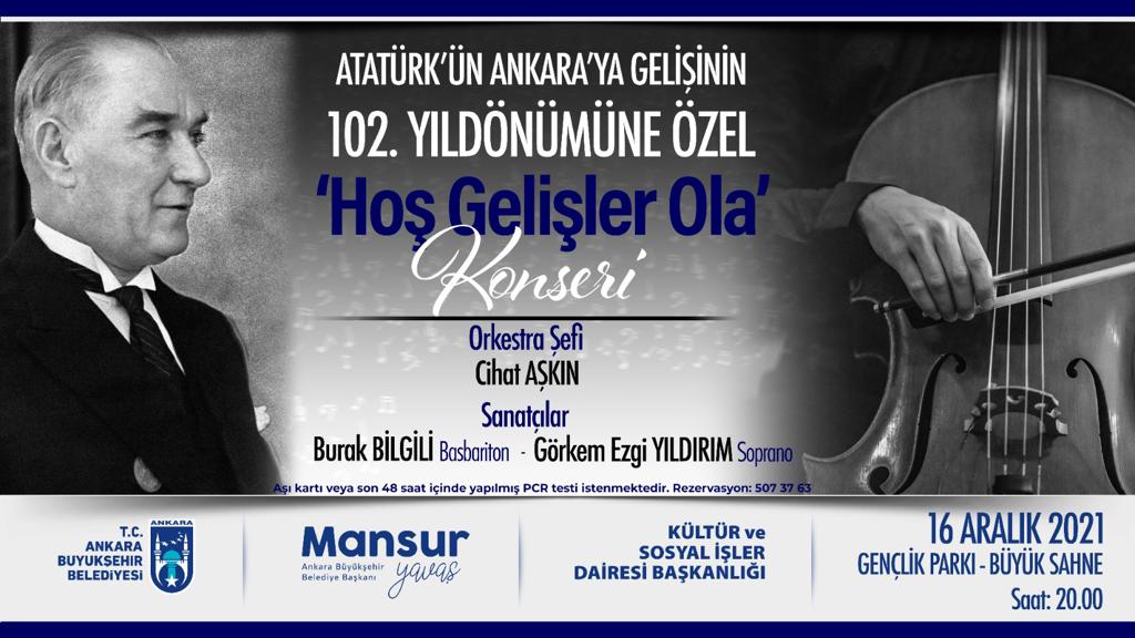 Ankara Büyükşehir Belediyesi, Gazi Mustafa Kemal Atatürk’ün 27 Aralık 1919’da