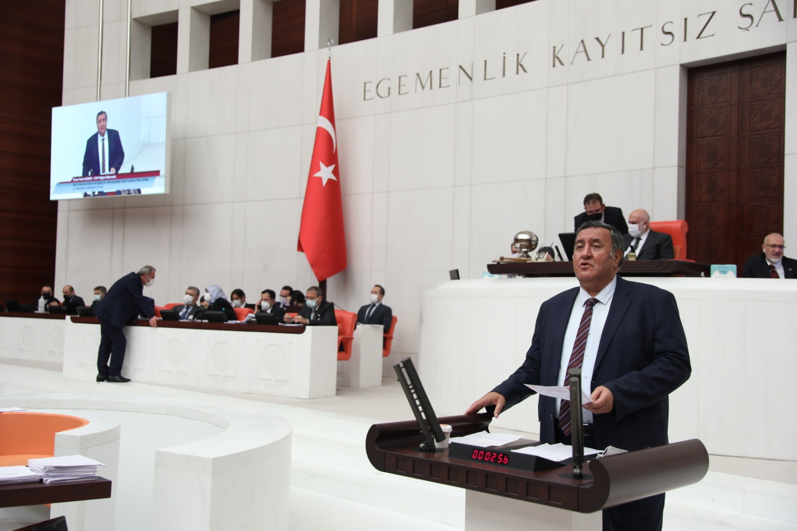 CHP Niğde Milletvekili Ömer Fethi Gürer, Meclis Genel Kurulu’nda söz