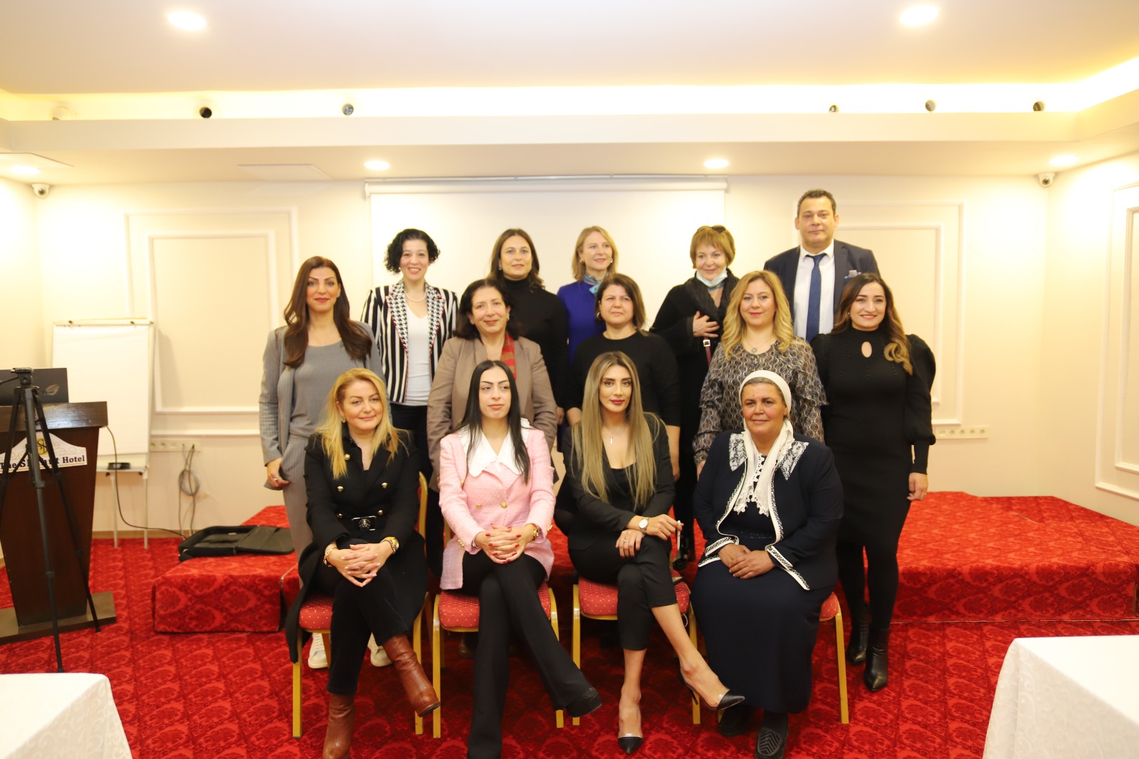 Hatay Büyükşehir Belediyesinin himayesinde tamamlanan belgeselin tanıtım toplantısında, kadının gücü