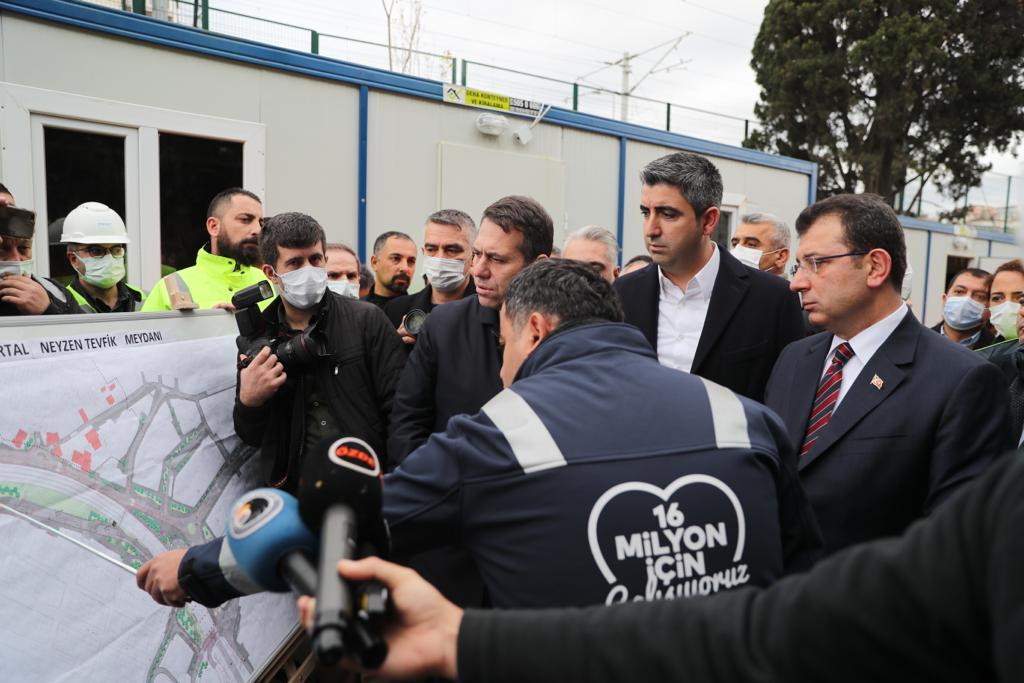 İBB Başkanı Ekrem İmamoğlu’na Kartal’da Yoğun İlgi İstanbul Büyükşehir Belediye