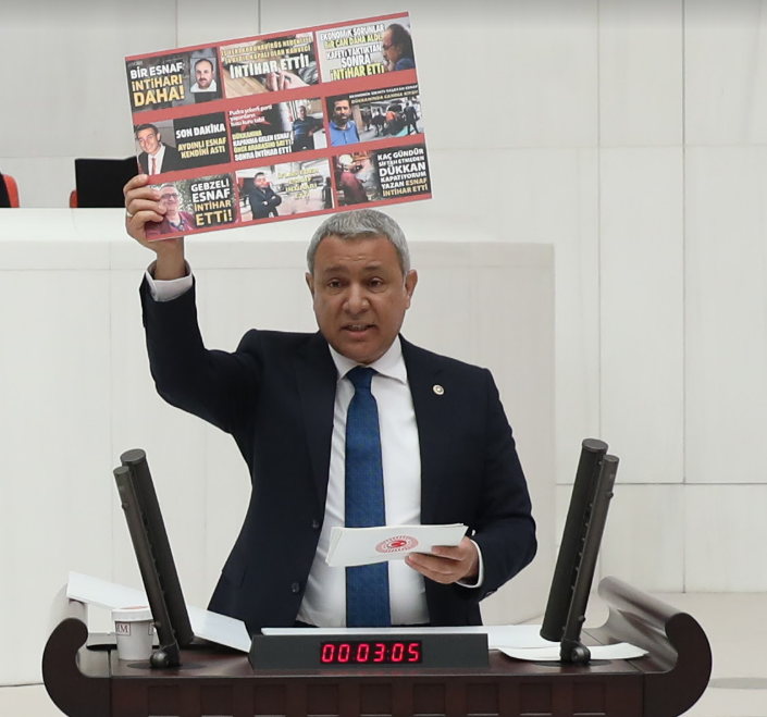 CHP Adana Milletvekili ve TBMM Kit Komisyonu Üyesi Orhan Sümer,