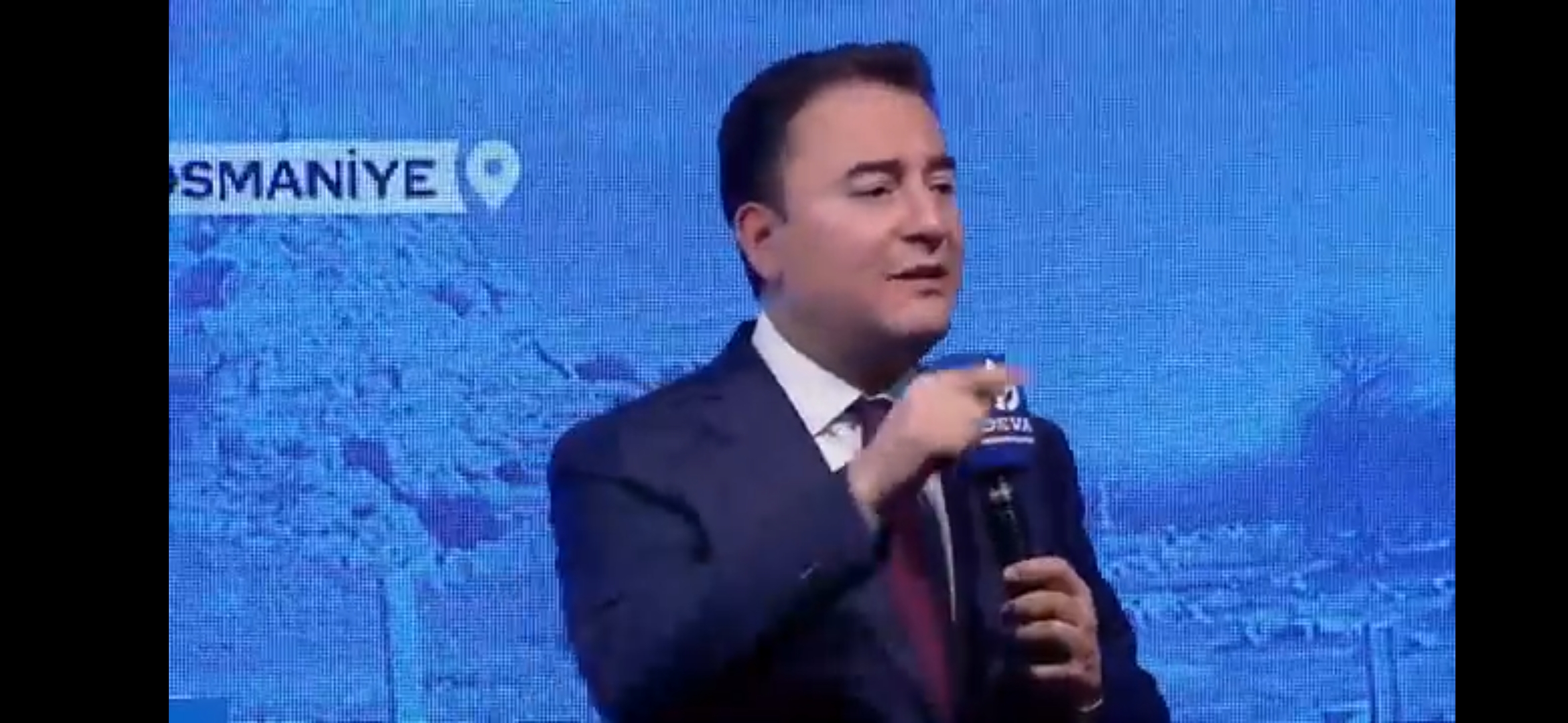 DEVA Partisi Genel Başkanı Ali Babacan, Osmaniye’de partisinin il kongresinde