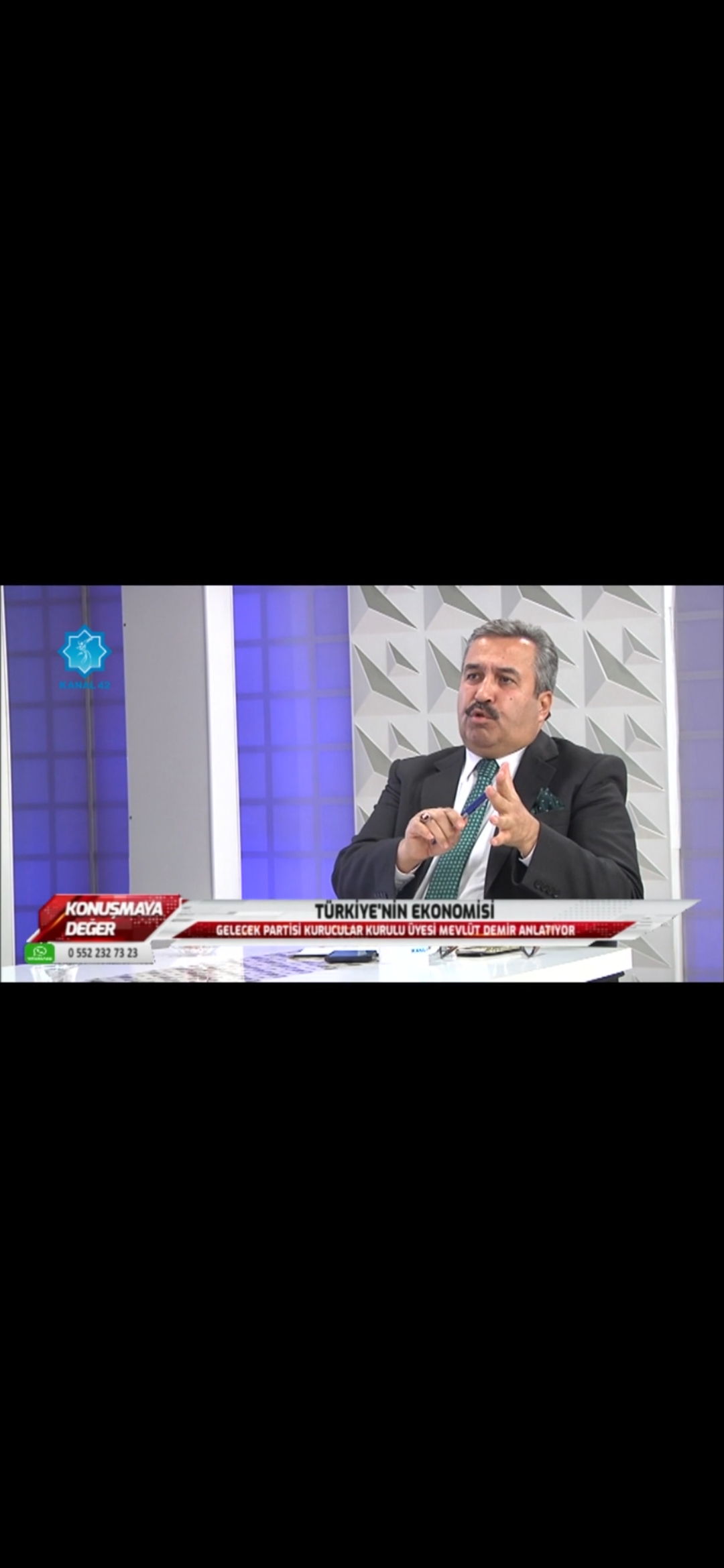 Kanal 42 TV’de yayınlanan “Konuşmaya Değer” programının bu haftaki konuğu