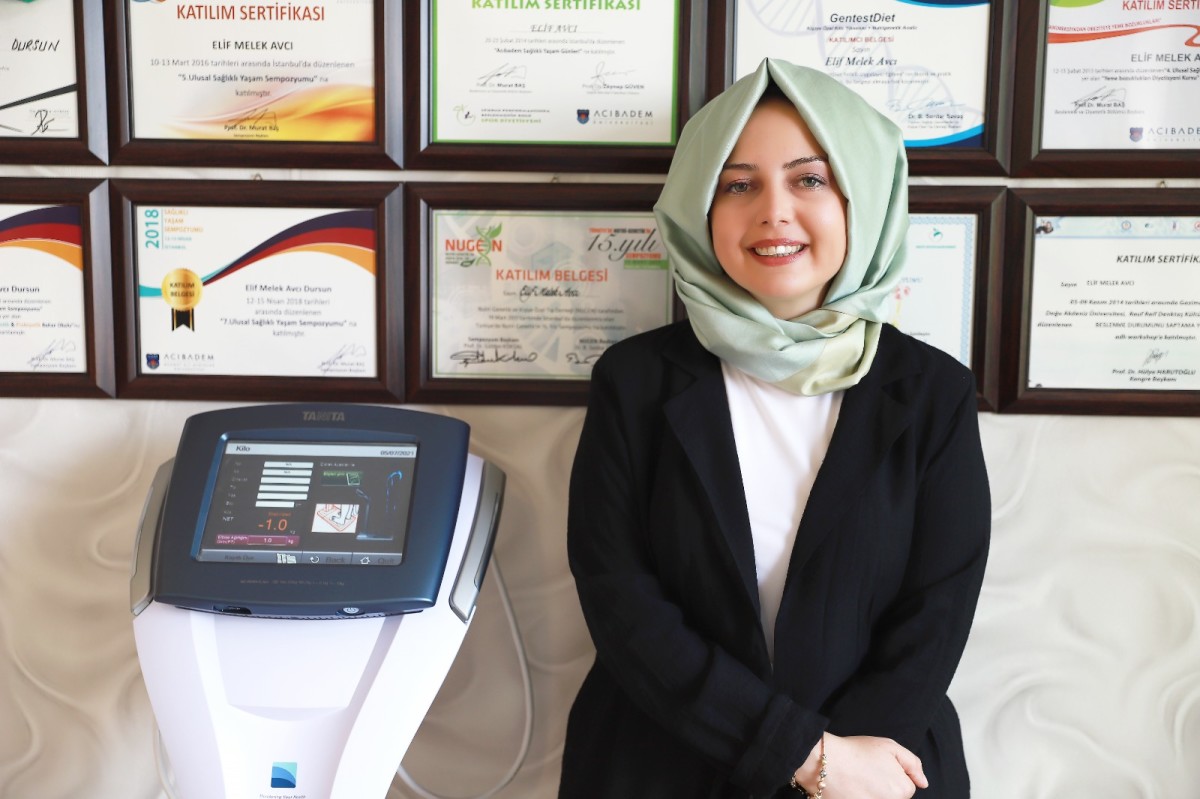 Uzman Diyetisyen Elif Melek Avcı Dursun, 2022’yi ‘kilo verme yılı’