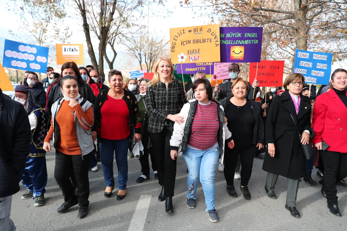 Merkezefendi Belediyesi 3 Aralık Dünya Engelliler Günü kapsamında düzenlediği Engelsiz