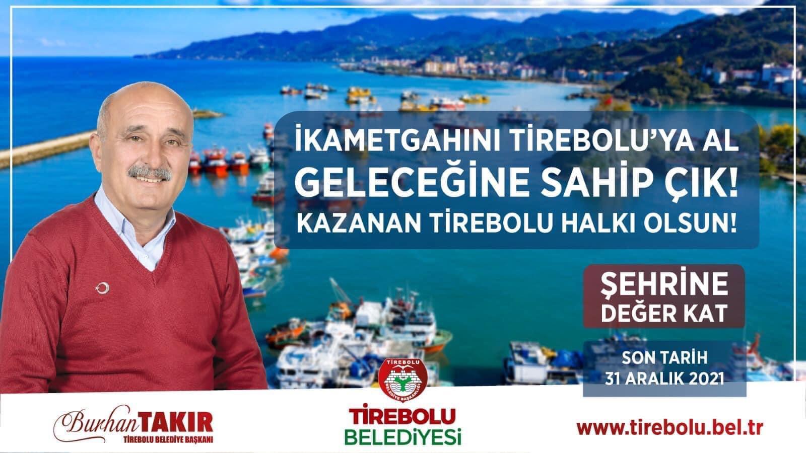 Değerli hemşerilerim. Belediyemiz her yıl Türkiye İstatistik Kurumu’nun belirlediği adrese