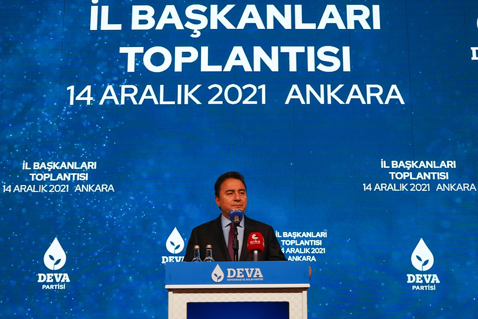 DEVA Partisi Genel Başkanı Ali Babacan, Ankara’da partisinin 8’inci İl