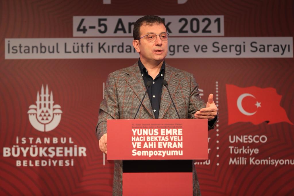 İBB, ‘Yunus Emre, Hacı Bektaş Veli ve Ahi Evran Sempozyumu’