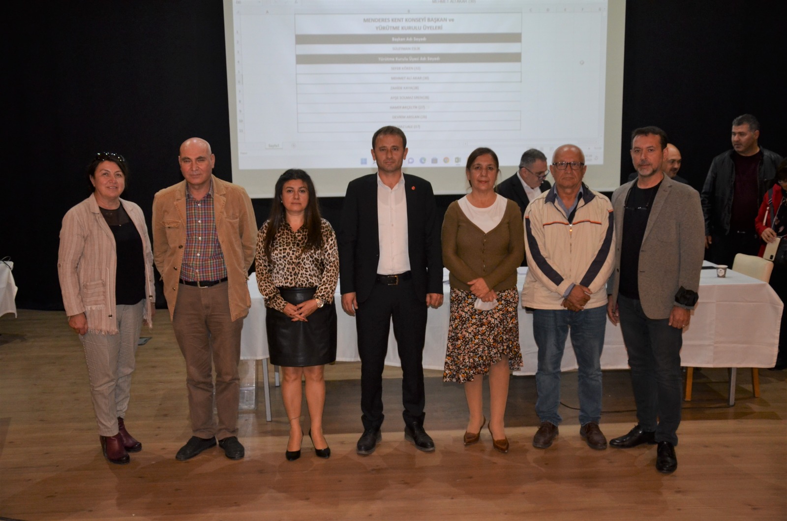 Menderes Kent Konseyi’nde gerçekleşen genel kurul sonrası konsey başkanlığına Süleyman