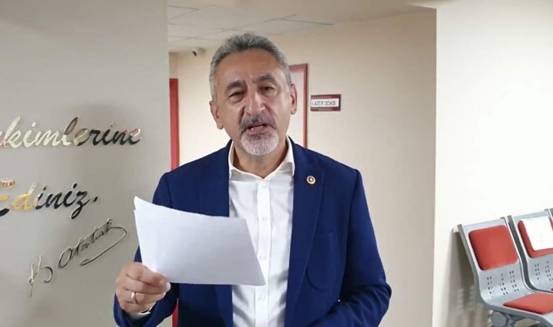 CHP Ordu Milletvekili Dr. Mustafa Adıgüzel mecliste düzenlediği basın toplantısı