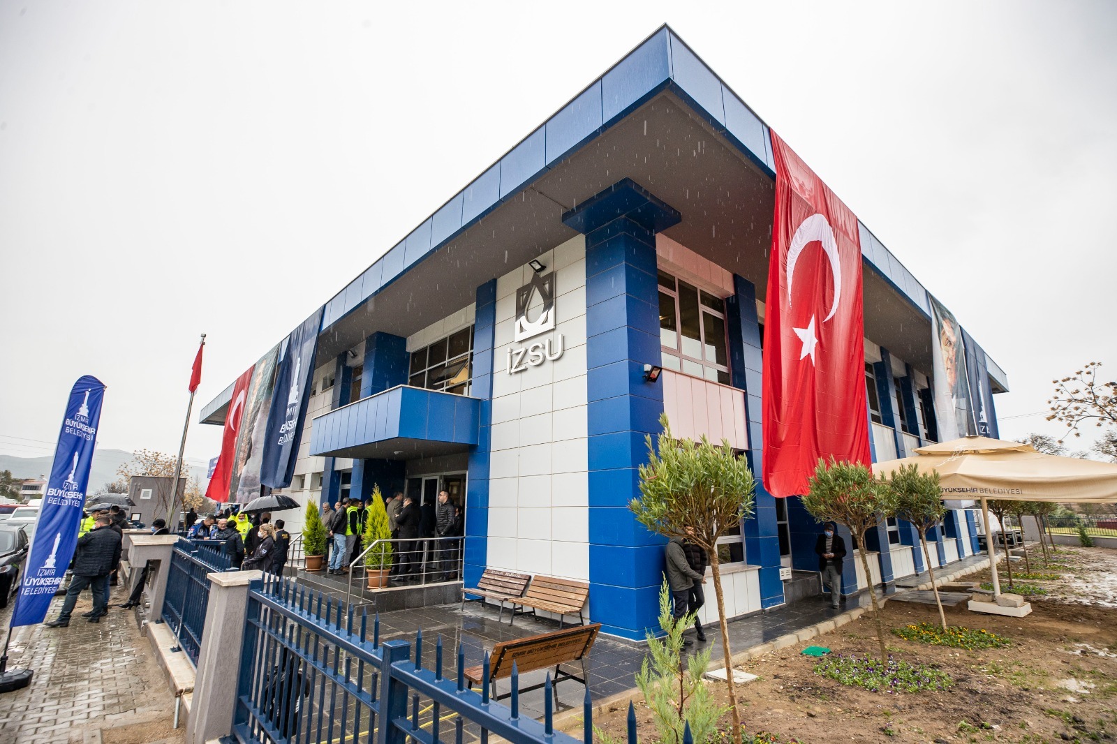 İzmir Büyükşehir Belediye Başkanı Tunç Soyer Bayındır’da yapımı tamamlanan İZSU