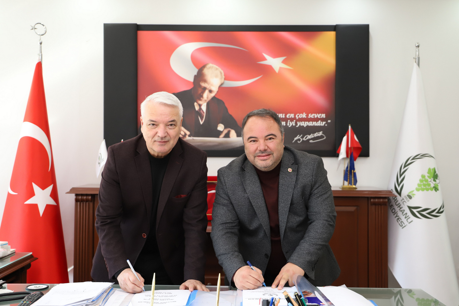Başkan Bilgin, İşçi ve Emekçiyi Yine Sevindirdi Saruhanlı Belediyesi’nde İşçinin