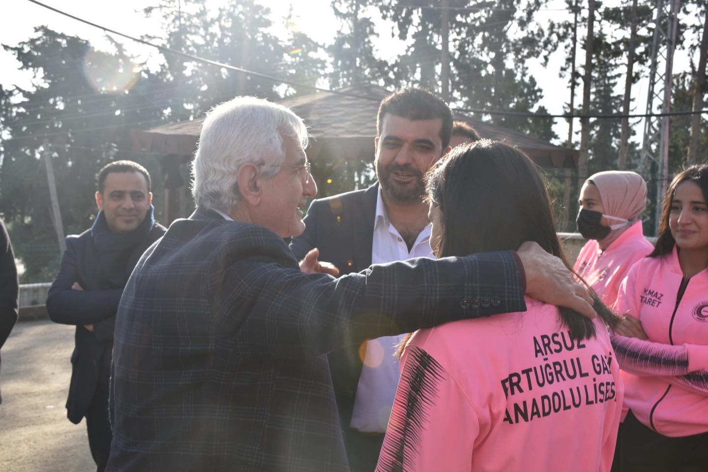 Arsuz Belediye Başkanı Dr. Asaf Güven, Ertuğrul Gazi Anadolu Lisesi