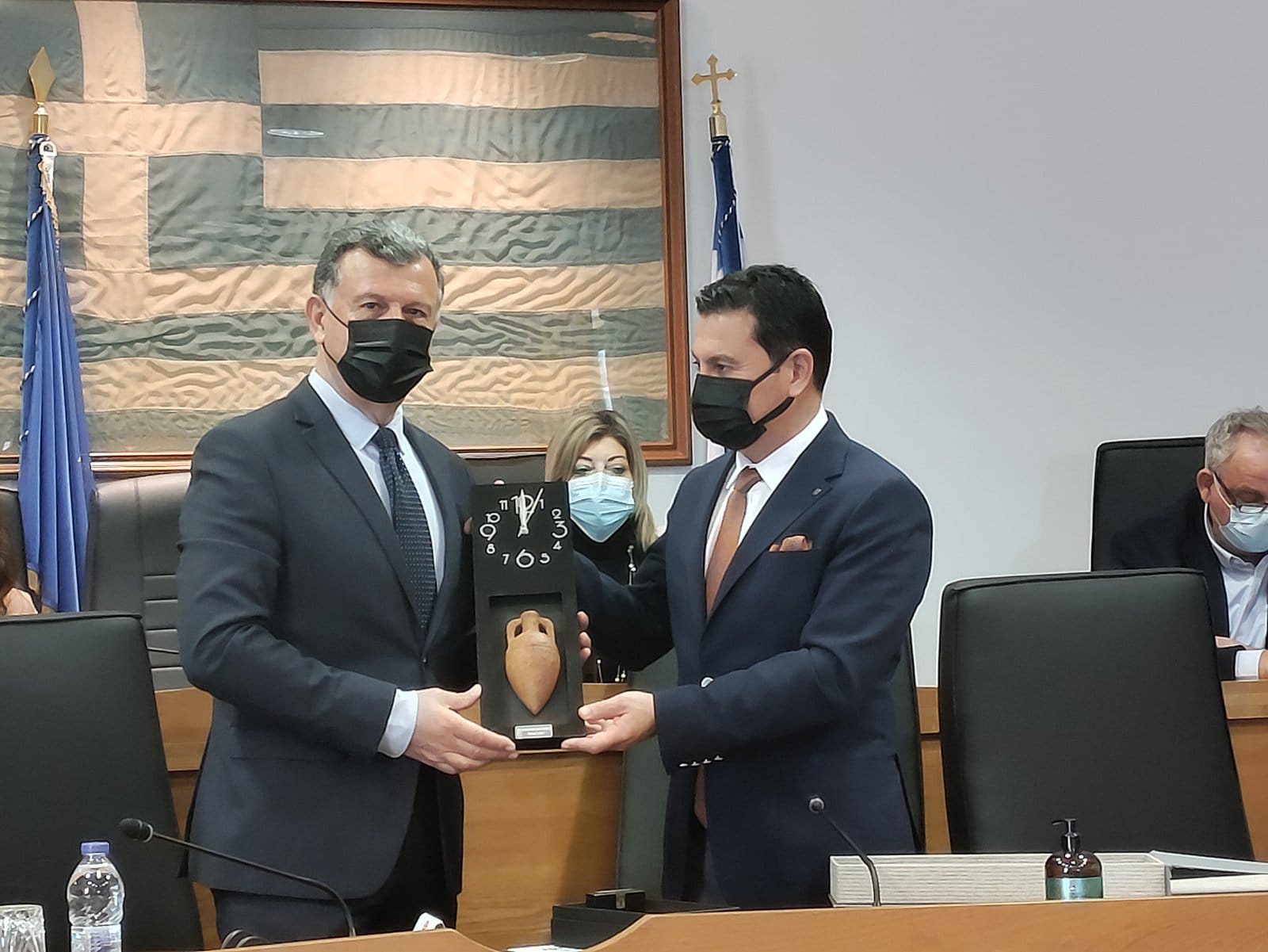 BAŞKAN ARAS’TAN, KOS BELEDİYE BAŞKANI NİKİTARAS’A ZİYARET Bodrum Belediye Başkanı