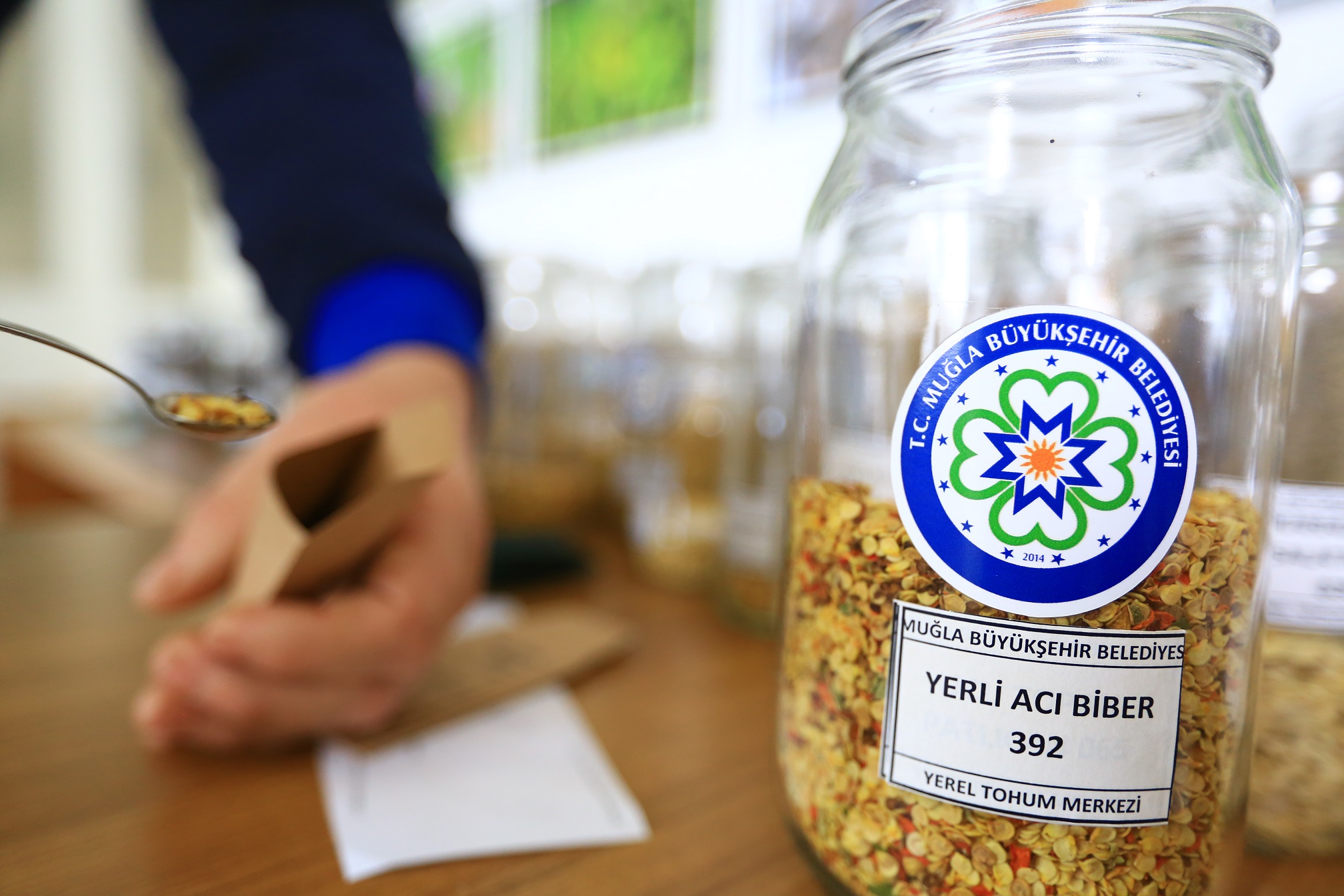 Türkiye’nin en kapsamlı yerel tohum merkezine sahip olan Muğla Büyükşehir