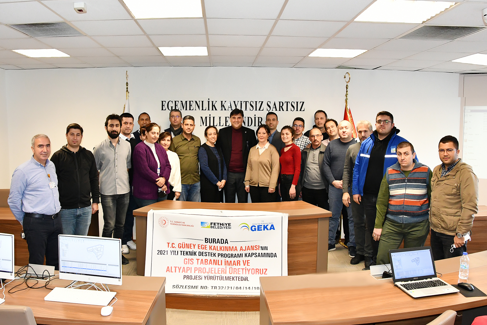 Fethiye Belediyesi ve Güney Ege Kalkınma Ajansı (GEKA) işbirliğinde gerçekleşen