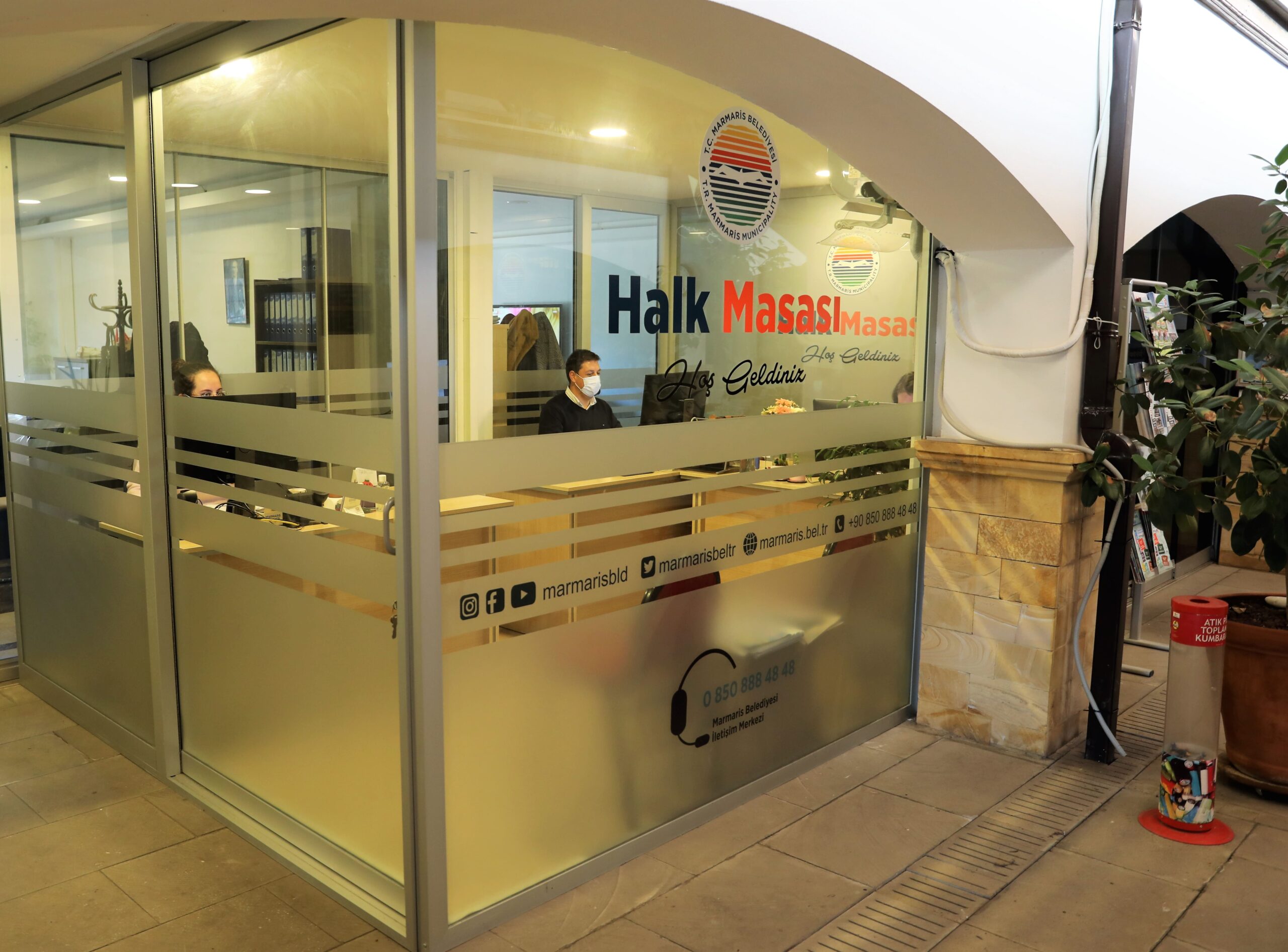 Marmaris Belediyesi tarafından 2021 yılının Temmuz ayında kurulan Halk Masası,
