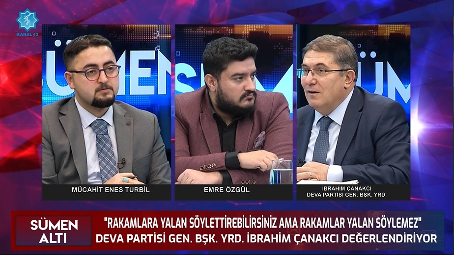 Sümenaltı’ndan soru geldi, Eski Hazine Müsteşarı Çanakçı; 9 milyar dolar nerede? Kanal 42 Televizyonu’nda yayınlanan Sümen Altı programının bu haftaki konuğu,