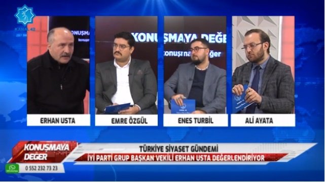 Kanal 42 Televizyonu’nda yayınlanan Konuşmaya Değer programının bu haftaki konuğu