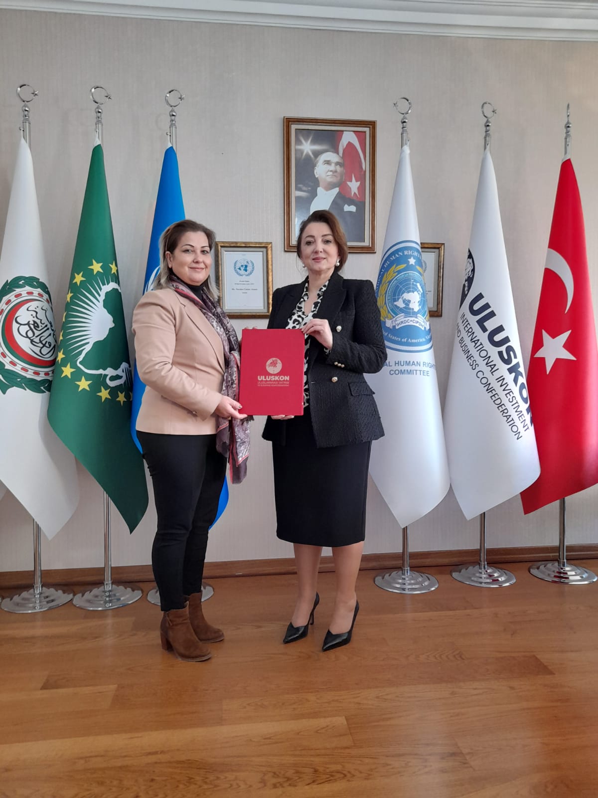 Uluslararası Yatırım ve İş Konfederasyonu, Genel Merkezi Tarafından yapılan açıklamada