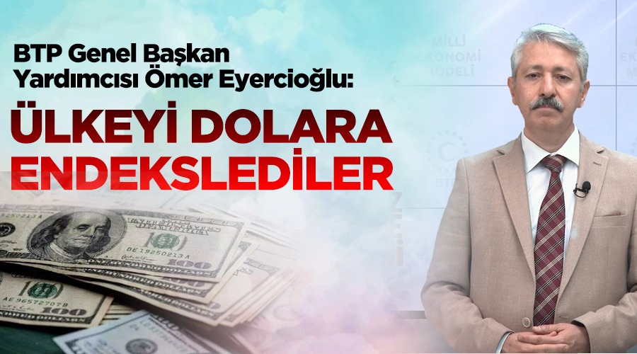Bağımsız Türkiye Partisi (BTP) Genel Başkan Yardımcısı Ömer Eyercioğlu basın