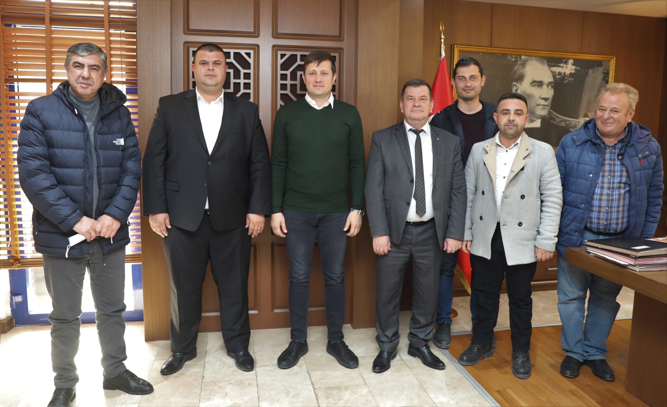 Çerkezköy Şoförler ve Otomobilciler Esnaf Odası Başkanı Mustafa As ve