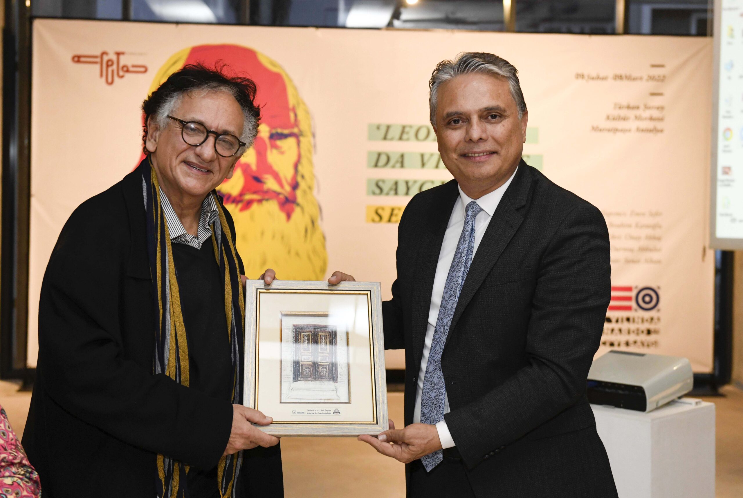 Antalya’da, Muratpaşa Belediyesi Türkan Şoray Kültür Merkezi’nde Leonardo da Vinci’nin
