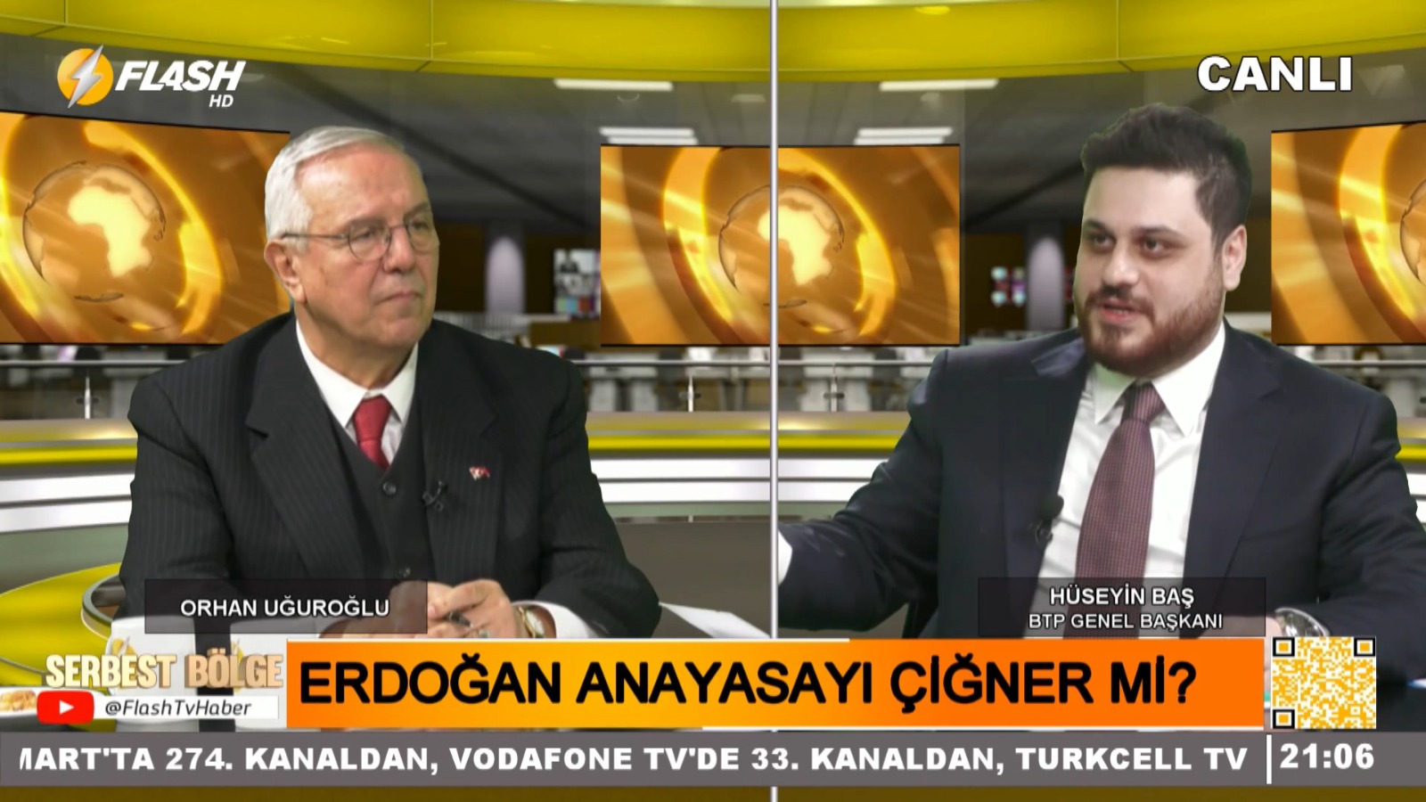 BTP Genel Başkanı Hüseyin Baş: Anayasanın 101. Maddesi Cumhurbaşkanımızın 3.