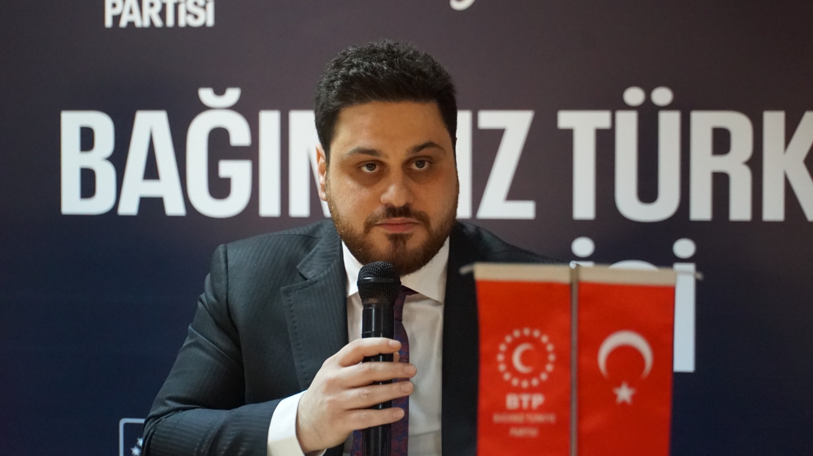 BTP Lideri Hüseyin Baş İstanbul’da konuştu -Toplumdaki en büyük kandırmaca