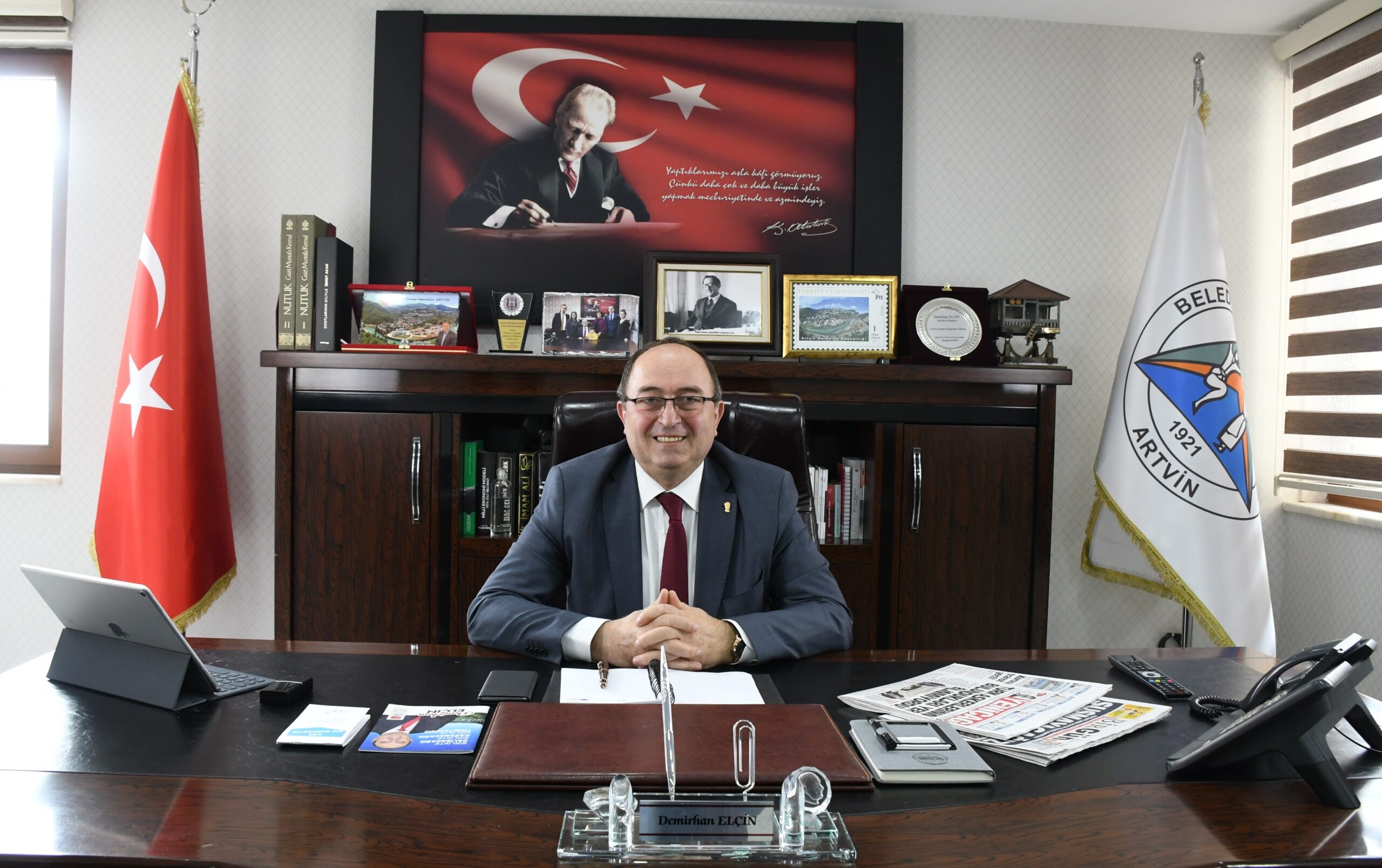 Artvin Belediye Başkanı Sayın Demirhan Elçin mesajında şu ifadelere yer