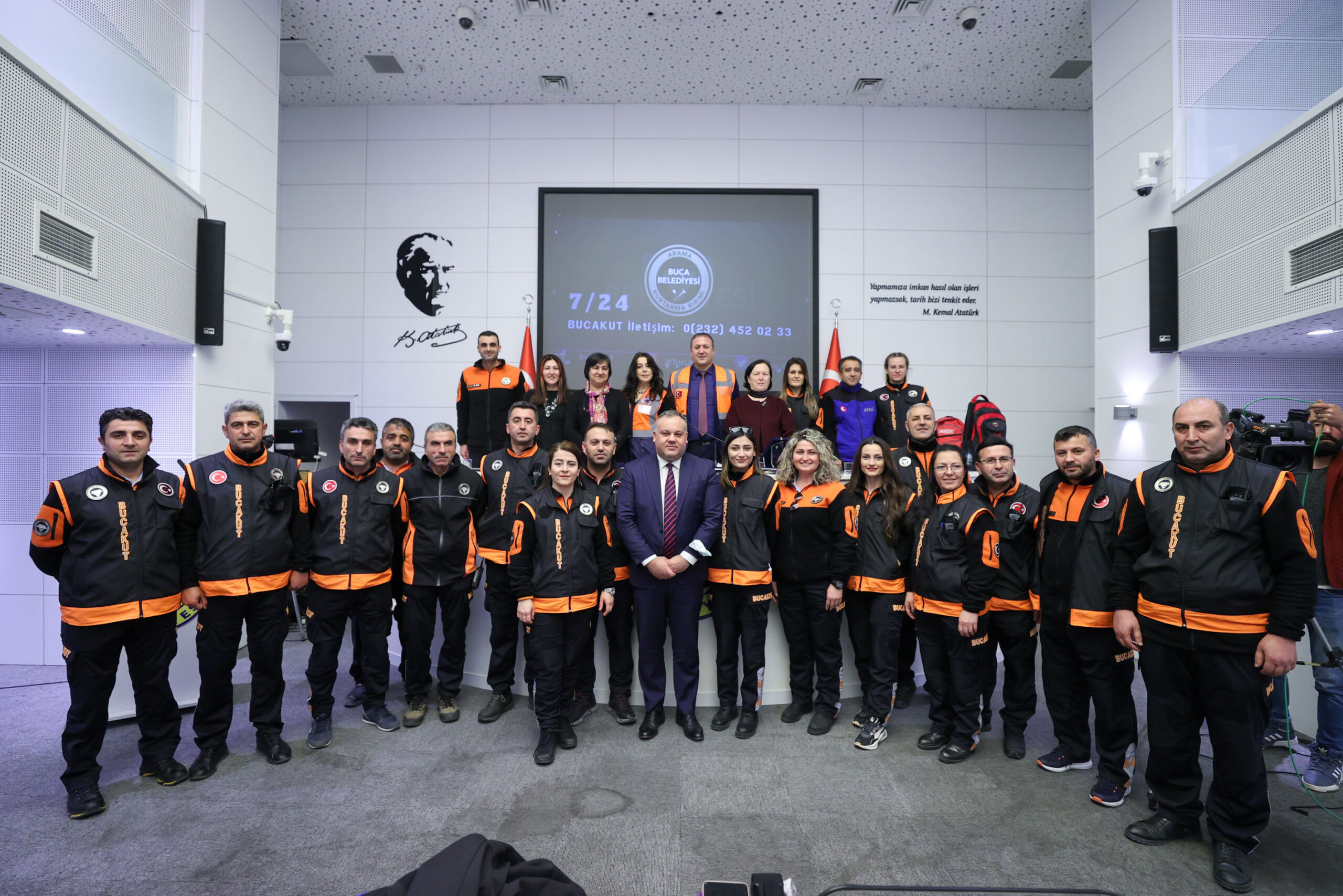 DOĞAL afetlere karşı vatandaşları bilinçlendirmek için çalışmalar yapan Buca Belediyesi,