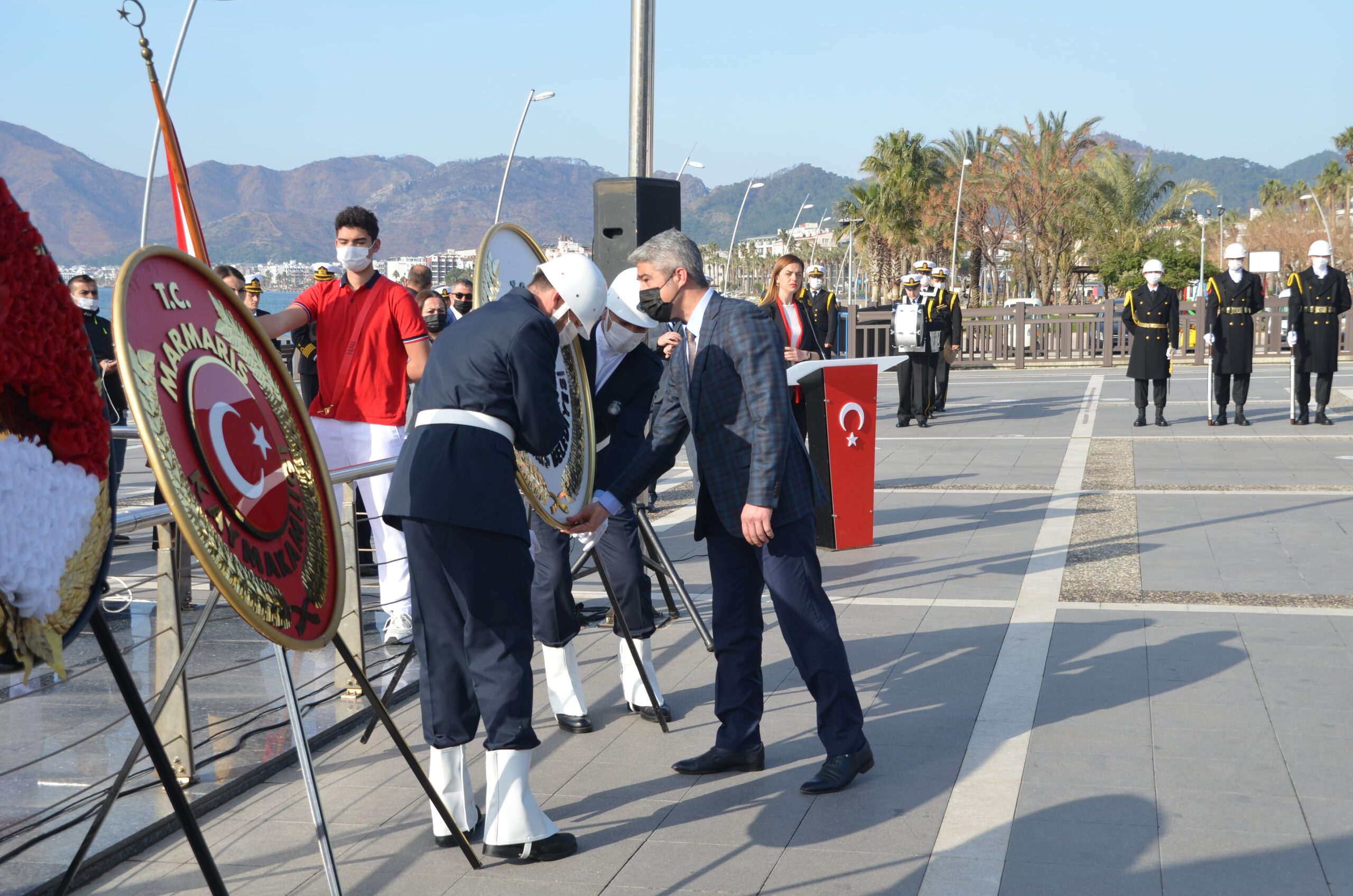 Marmaris’te 18 Mart Çanakkale Zaferi’nin 107. Yıl dönümü ve Şehitleri