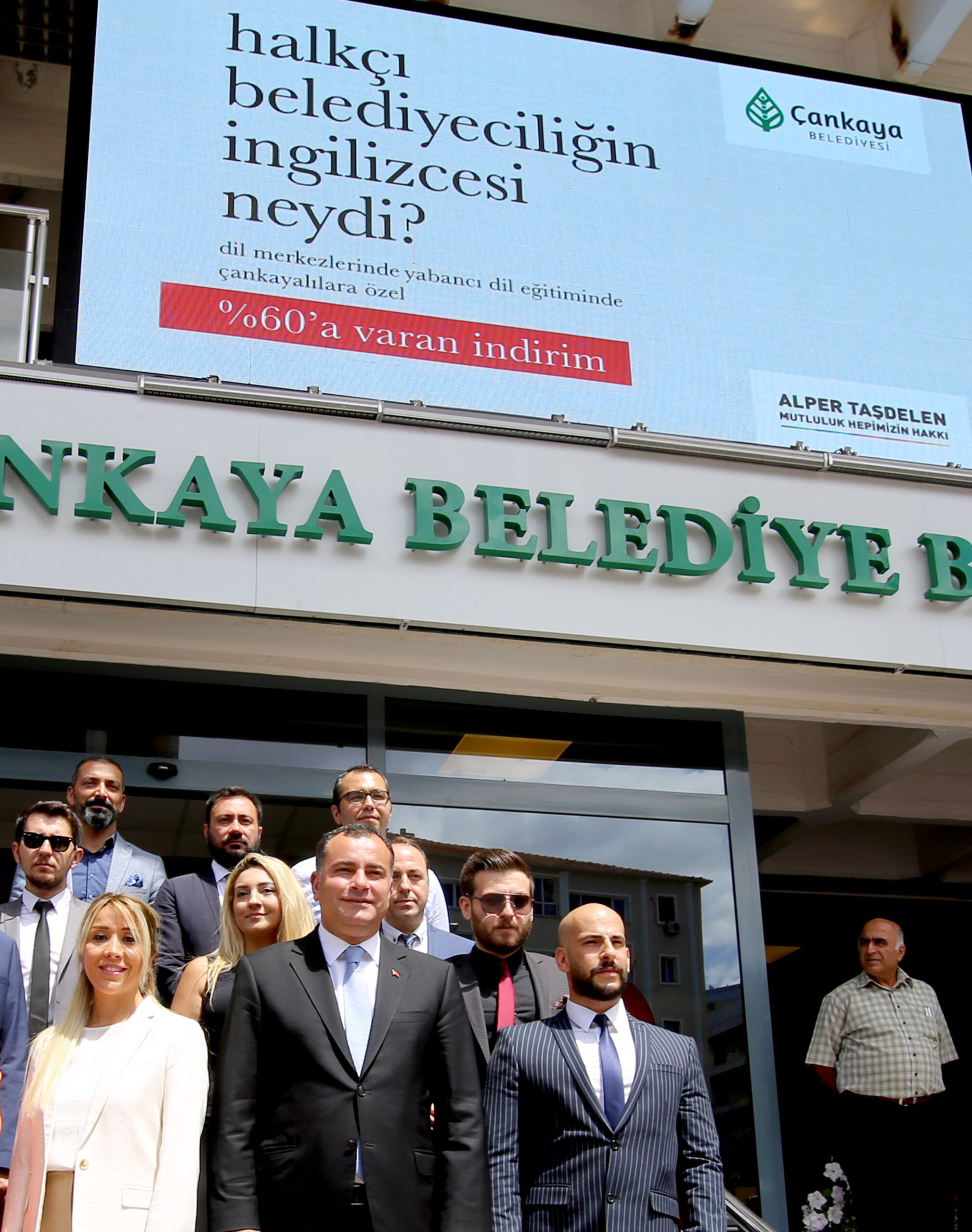 Çankaya Belediyesinin gençlere yönelik hizmetlerinden biri olan Yabancı Dil İndirim