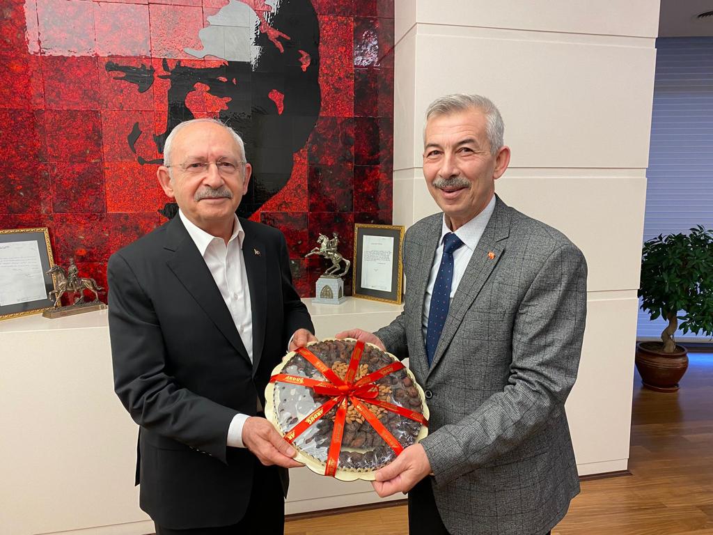 Arapgir Belediye Başkanı Haluk Cömertoğlu, Ankara’da CHP Genel Başkanı Kemal