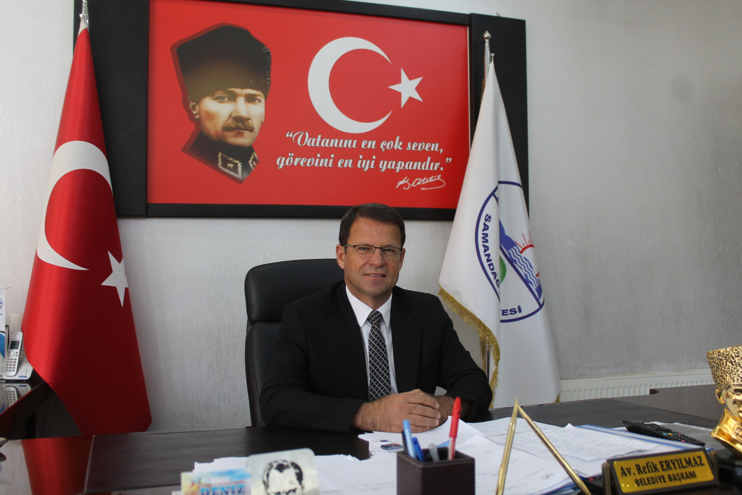 Samandağ Belediye Başkanı Av. Refik Eryılmaz, 18 Mart Çanakkale Zaferi’nin