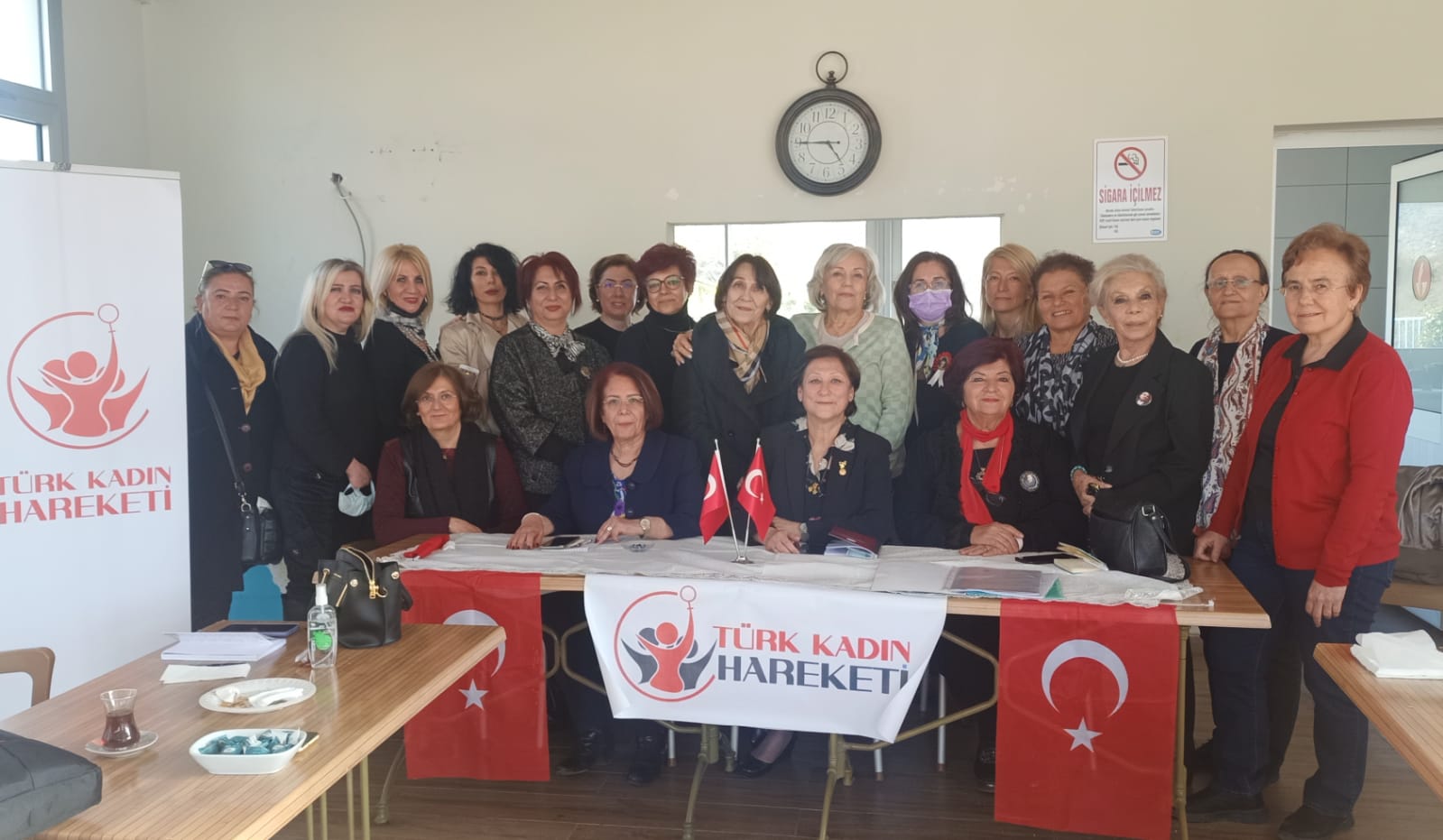 Türk Kadın Hareketi İzmir’de örgütlenmek üzere Genel Başkan Pınar Gül’ün