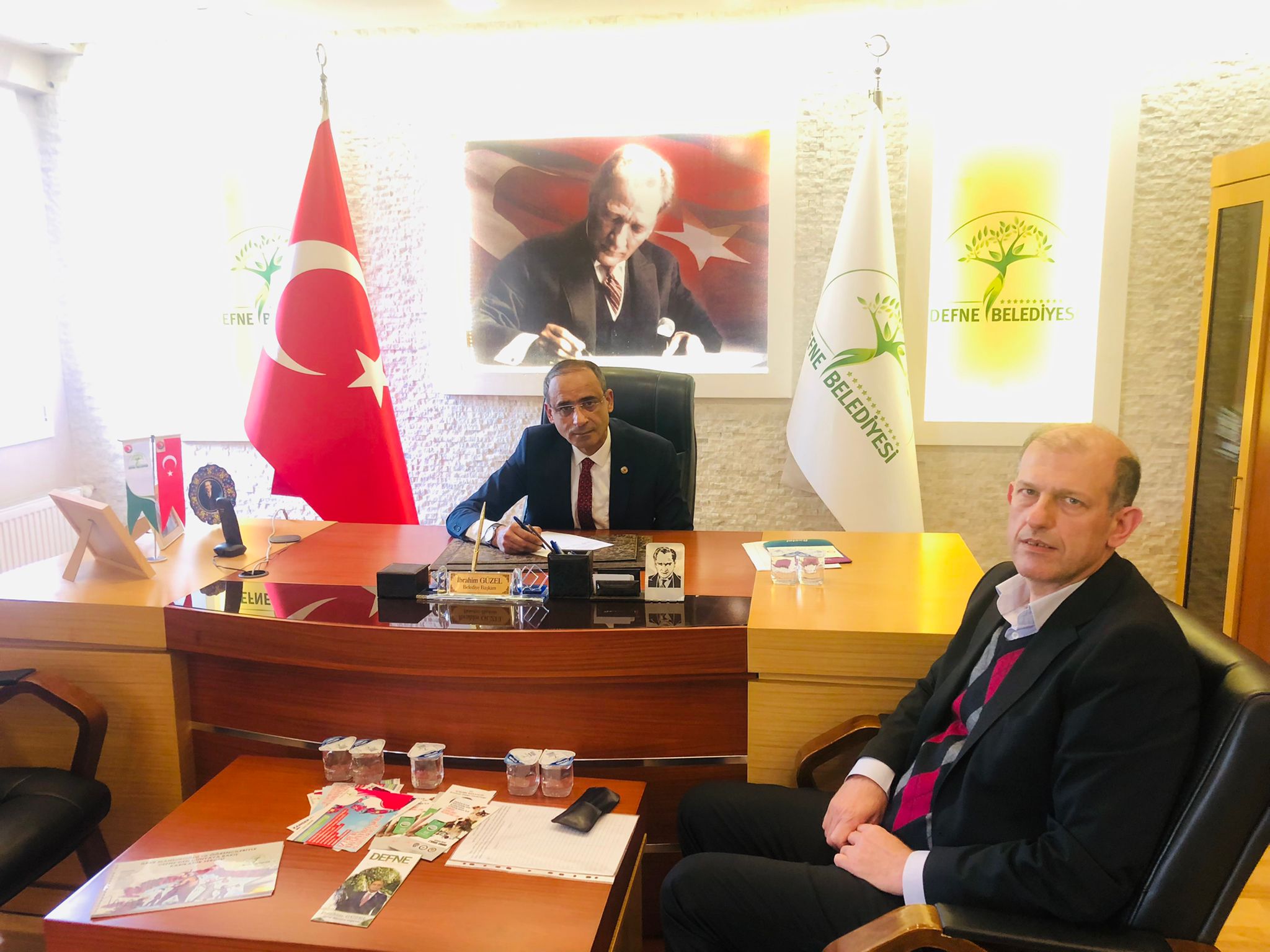 İBRAHİM GÜZEL: İLÇEMİZ, MODERN, ULAŞILABİLİR VE YENİ BİR DEVLET HASTANESİNİ