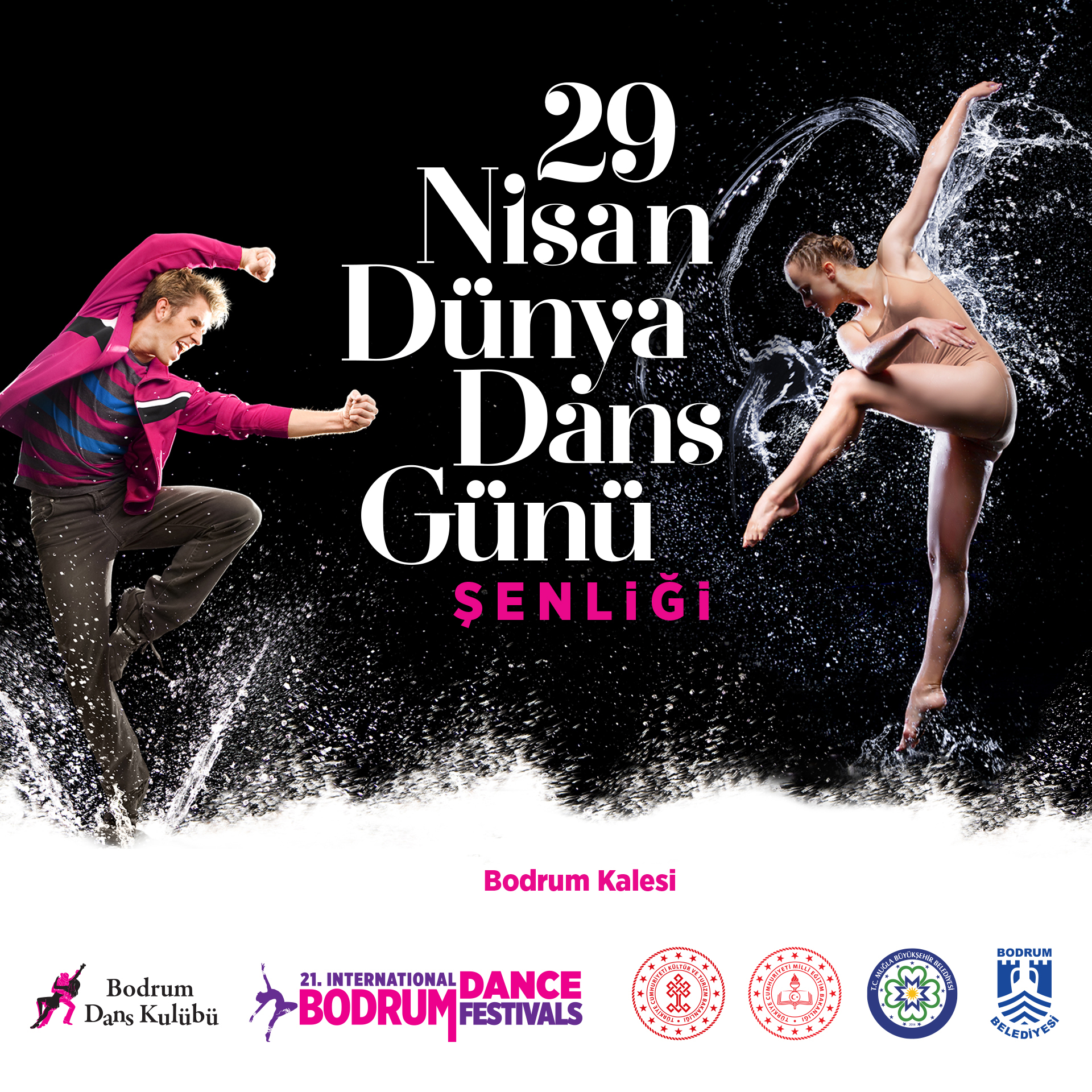 29 Nisan Dünya Dans Günü Şenliği’nin 23.sü bu yıl, Bodrum