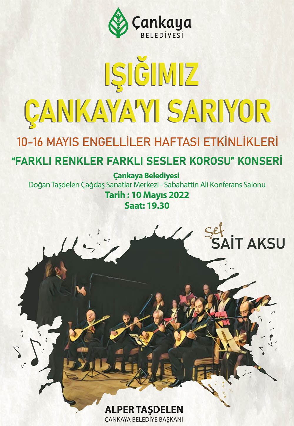 Çankaya Belediyesi, mayıs ayında Başkentlileri, konserler, festivaller ve sergilerle buluşturmaya