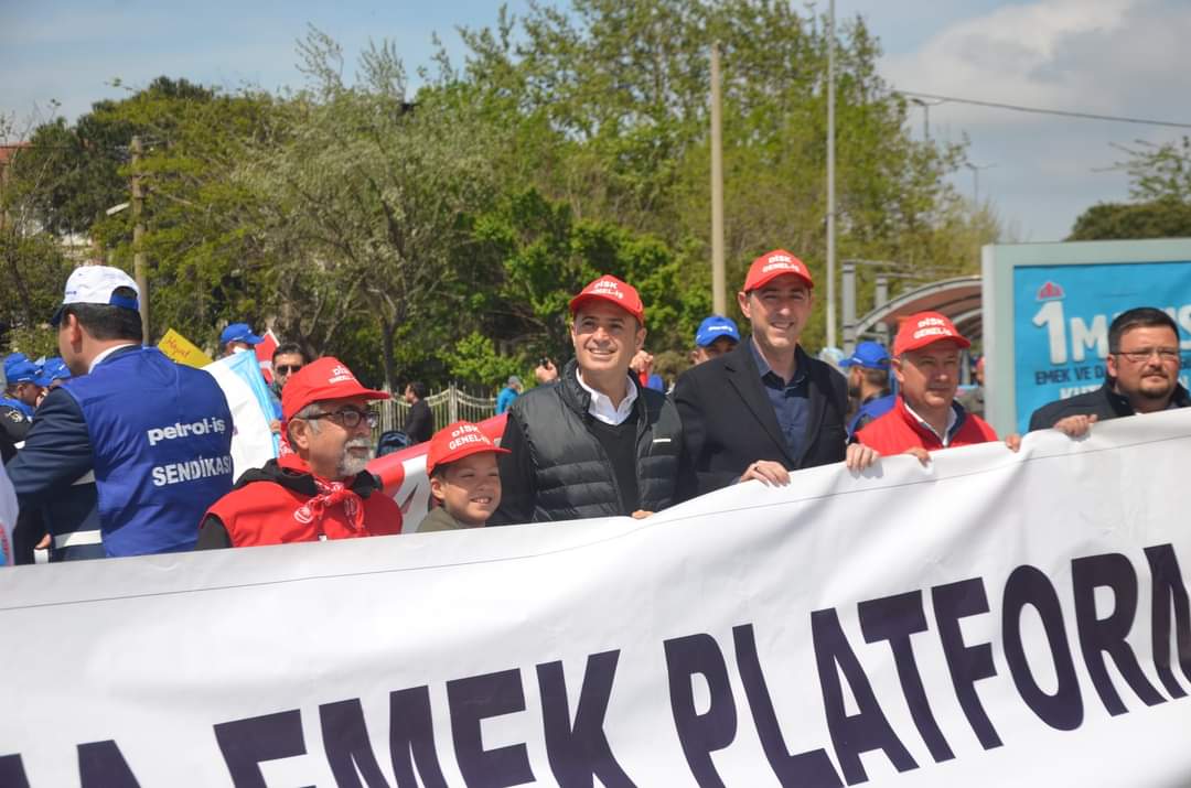 Bandırma da kutlanan 1 MAYIS eylemleri ile, bu konuda ilk